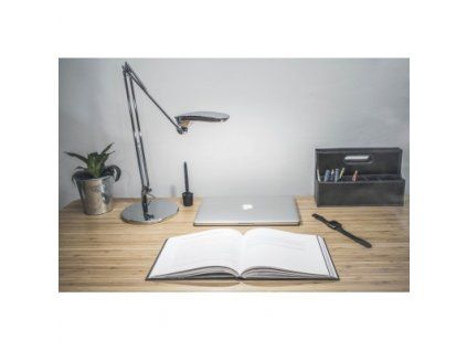 5079 1 led stolni lampa keiko nasli stribrna 7w